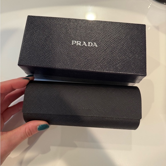 Brand new never used Prada eyeglasses tortoise color - Picture 2 of 3